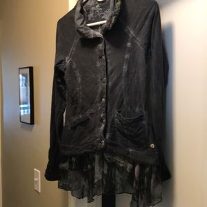 Joe Brown cardigan with cute ruffle trim Small 4